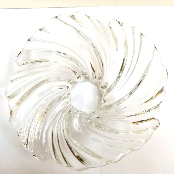 10057 NIB Mikasa Crystal Belle Epoque 11" Dish Bow - Picture 1 of 8